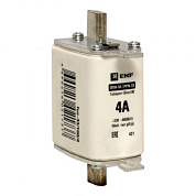 Плавкая вставка ППН-33 160/ 4А габарит 00 EKF fus-33/160/4