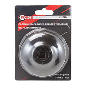 Головка-съемник масляного фильтра 1/2", 74 мм, крышка 14-гр ForceKraft FK-6317414