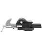 Тиски стальные с наковальней 100 мм RockForce RF-6540204