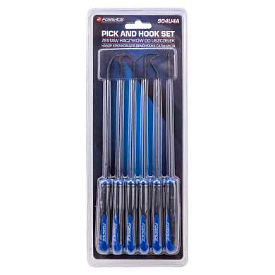Набор крючков для демонтажа сальников 6 пр Forsage F-904U4A