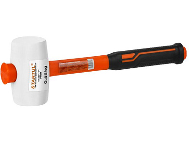 Киянка резиновая белая 0,45 кг с фибергл. рукояткой STARTUL PROF ST2201-04