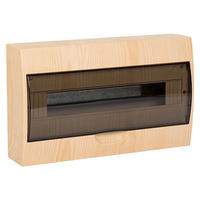 Щит распределительный навесной ЩРН-П-18 светлое дерево IP41 EKF PROxima pb40-n-18-light