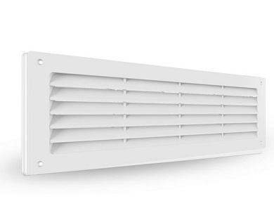 Решетка вентиляционная Long 35/2 w/n, без москитной сетки, упаковка 2 шт. ZERNBERG 10244041