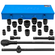 Набор инструментов ударных 21 пр, 3/4'' 12-гр. Forsage F-6212-9MPB