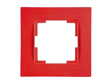 Рамка 1-ая красная, RITA, Mutlusan 22208001104