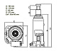 Домкрат бутылочный Torin Big Red T90304 (3 т) гидравлический