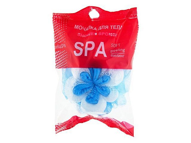 Мочалка банная CUPELIA SPA, "Цветок" (ИНТЕРЛОК) ИНТЕРЛОК 4814200000076