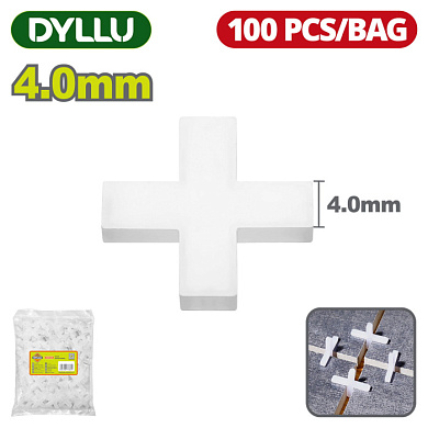 Крестики для плитки 4,0мм DYLLU DTXZ1004 (100 шт)