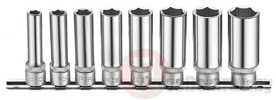 Набор глубоких головок Force 3082S 6-гр. SAE (5/16''-3/4'') 8 пр. 3/8''