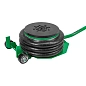 Домкрат подкатной пневматический 5 т, 6-12bar, 144-440 мм, 3 подушки, Ø320 мм RockForce RF-YHQD-3WT-320A