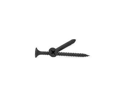 Саморез для гипсокартона 4.8x95, крупный шаг, к дереву, фосфат, 120 шт МОНТАЖ MD001036