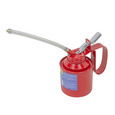 Пресс-масленка с гибким шлангом и дополнительным жестким наконечиком удлинителем 350 мл Partner PA-10350