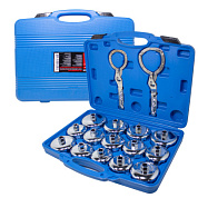 Набор съёмников масляных фильтров 16 пр. Forsage F-33111616