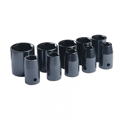 Набор ударных головок 9-24 мм 1/2'' 10 пр. FUBAG 160101