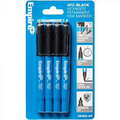 Маркер черный EMFINEB-4PK (4 шт.) Empire 5132003226