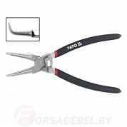 Съемник стопорных колец загнутый, сжим 150 мм CrV Yato YT-2143