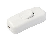 Выключатель на шнур 6А 250В белый, (однополюсный) Bylectrica ВШ116-003