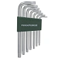 Набор ключей TORX Г-образных, 7 пр. Т10-Т40 RockForce RF-5071