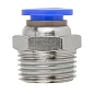 Фитинг для пластиковых трубок 8 мм-наружная резьба 3/8'' Forsage F-SPC08-03