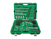 Набор головок и ключей 216 пр. 1/4'',3/8''&1/2'' Toptul GCAI216R