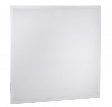 Панель светодиодная 25 мм (ДВО) ДУО-4110-L 40Вт 6500К опал с равномерной засветкой 595х595 EKF Basic LPL-4110-L-40-6500