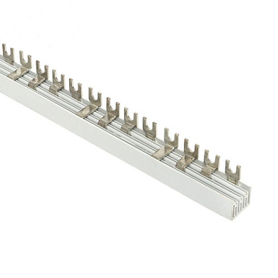 Шина соединительная типа FORK для 4-п нагр, 100А 54 мод, EKF PROxima fork-04-100