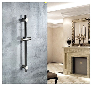 Душевая штанга, нержавеющая сталь, сатин L78001-3 Ledeme