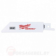 Полотно для саб. пилы по цветмету HACKZALL 100х1 мм, 5 шт. Milwaukee 49005424