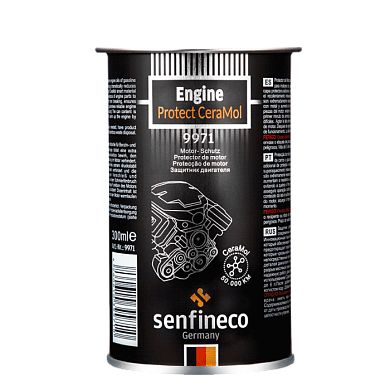 Присадка для защиты двигателя от износа Engine Protector CeraMol 300 мл Senfineco 9971