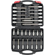 Набор головок-бит 1/2'' SPLINE M5-М16 26 пр Yato YT-77542