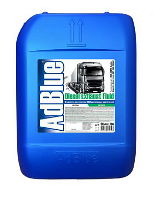 Жидкость для систем SCR диз. двиг. в п/э кан.20л. AdBlue 430700011
