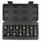 Набор головок-бит TORX ударных T30-T100 1/2'' 10 пр ForceKraft FK-41013MPB