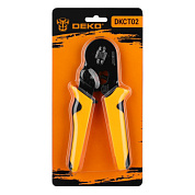 Клещи обжимные для втулочных наконечников DKCT02 DEKO 081-2089