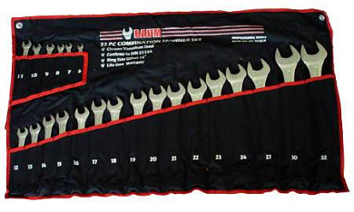 Набор комбинированных ключей 6-32 мм 22 пр. BAUM 30-22M