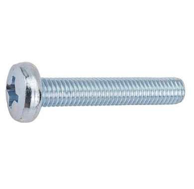 Винт М5х20 мм полусф. головка, цинк, DIN 7985 5000 шт в коробе Starfix SM-53182-5000