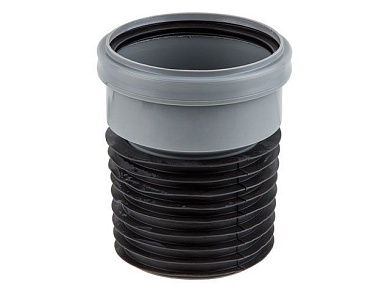 Муфта вставная ВК ПП 110/110, черн., РТП, для внутренней канализации РосТурПласт 33484
