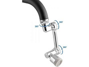 Аэратор для смесителя поворотный на шарнире, AV Engineering AVSSS-106