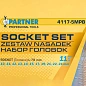 Набор глубоких ударных головок 10-24 мм 1/2'' 6-гр 11 пр Partner PA-4117-5MPB