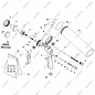 Пистолет пневматический для нанесения распыляемых однокомпонентных герметиков F1/SAM MY2020 11/A