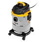 Пылесос строительный SVC15, 1200 Вт, бак 15 л, шланг 2 м Denzel 28201