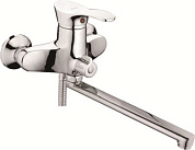 Смеситель для ванны, латунь, хром Ledeme L2201