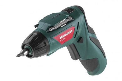 Отвертка аккумуляторная ACD3.6A с набором бит Hammer 653290