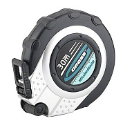 Рулетка геодезическая, закрытый корпус, металлическая лента, нейлон Gross