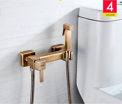 Смеситель для туалета, латунь, бронза Ledeme L5398C-7