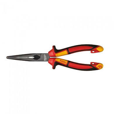 Длинногубцы изолированные изогнутые VDE 205 мм Milwaukee 4932464565