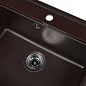 Мойка кухонная из мраморной крошки, coffee, Wisent W600-27