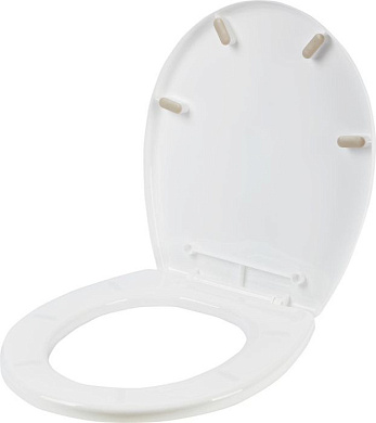 Сиденье для унитаза Keeplex Regular 41,9×36,3×4,5см белое облако Пластик Репаблик KL260012048