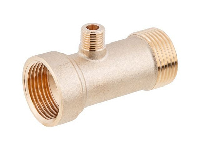 Тройник 1" нар.х1/4" нар.х1" вн., инд. упак., для подключения насоса AV Engineering AVE194301