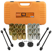 Набор инструментов для замены сайлентблоков, втулок и подшипников 26 пр. MEGATOOLS MT-933T1