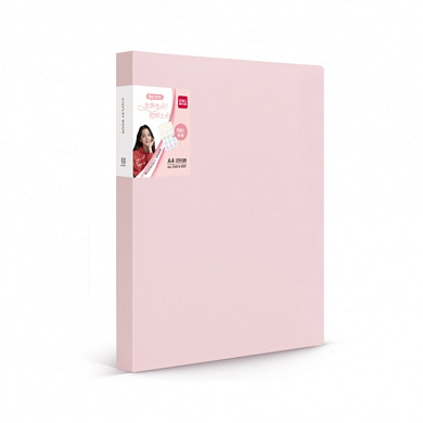 Папка-скоросшиватель на 60 карманов Deli "Pastel", А4, ассорти